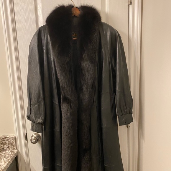 Genuine Leather & Fur women’s coat